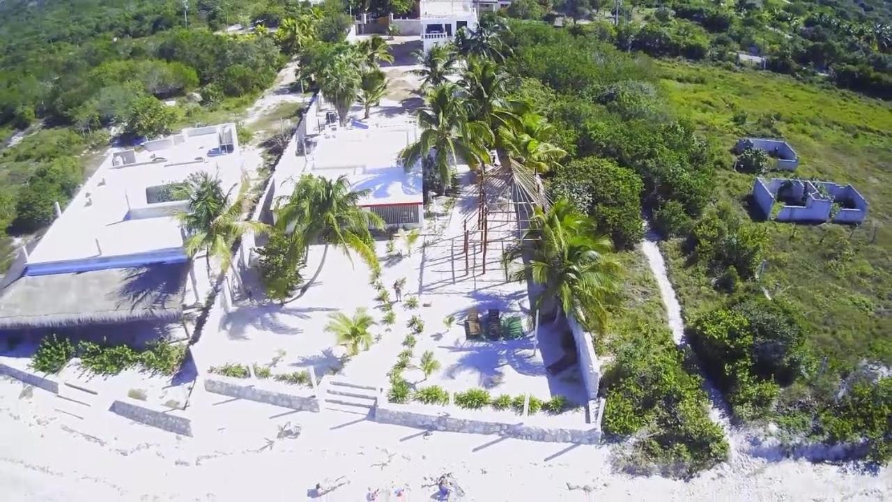 La Casa Del Mexicano Селестун Экстерьер фото