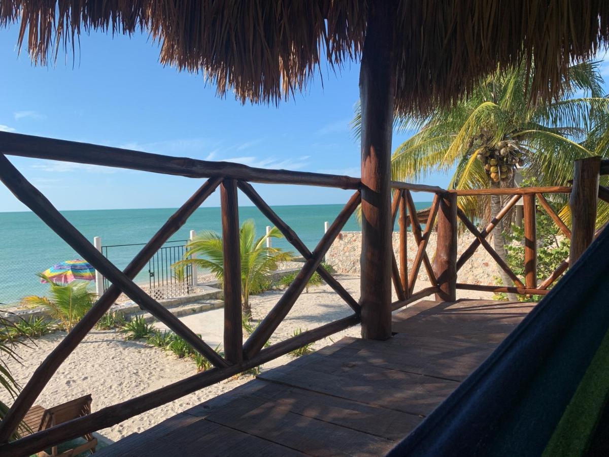 La Casa Del Mexicano Селестун Экстерьер фото